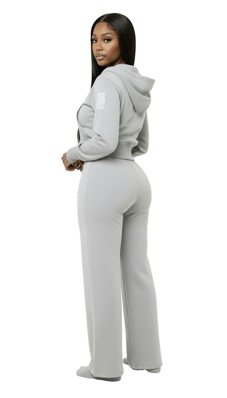 LUXE Grey Tracksuit