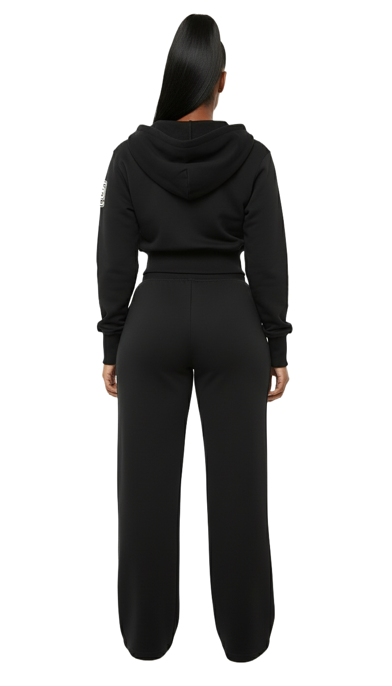 LUXE Black Tracksuit